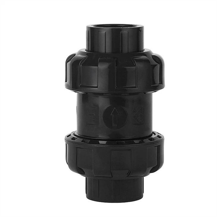 PVC True union swing check valve(001)