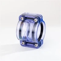 Pvc rõ ràng khớp nối ngăn chặn thứ cấp